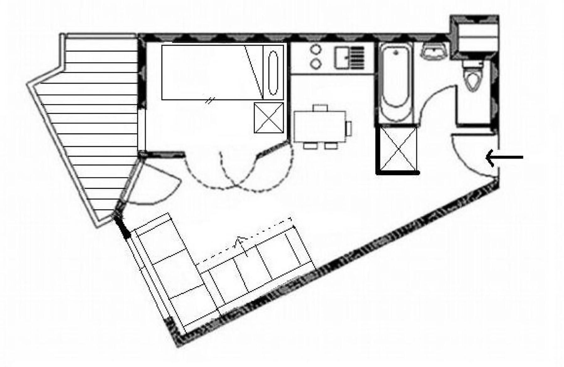 Residence Median - Appartement Lumineux - Proche Des Pistes - Balcon Mae-3124 Saint-Martin-de-Belleville Dış mekan fotoğraf